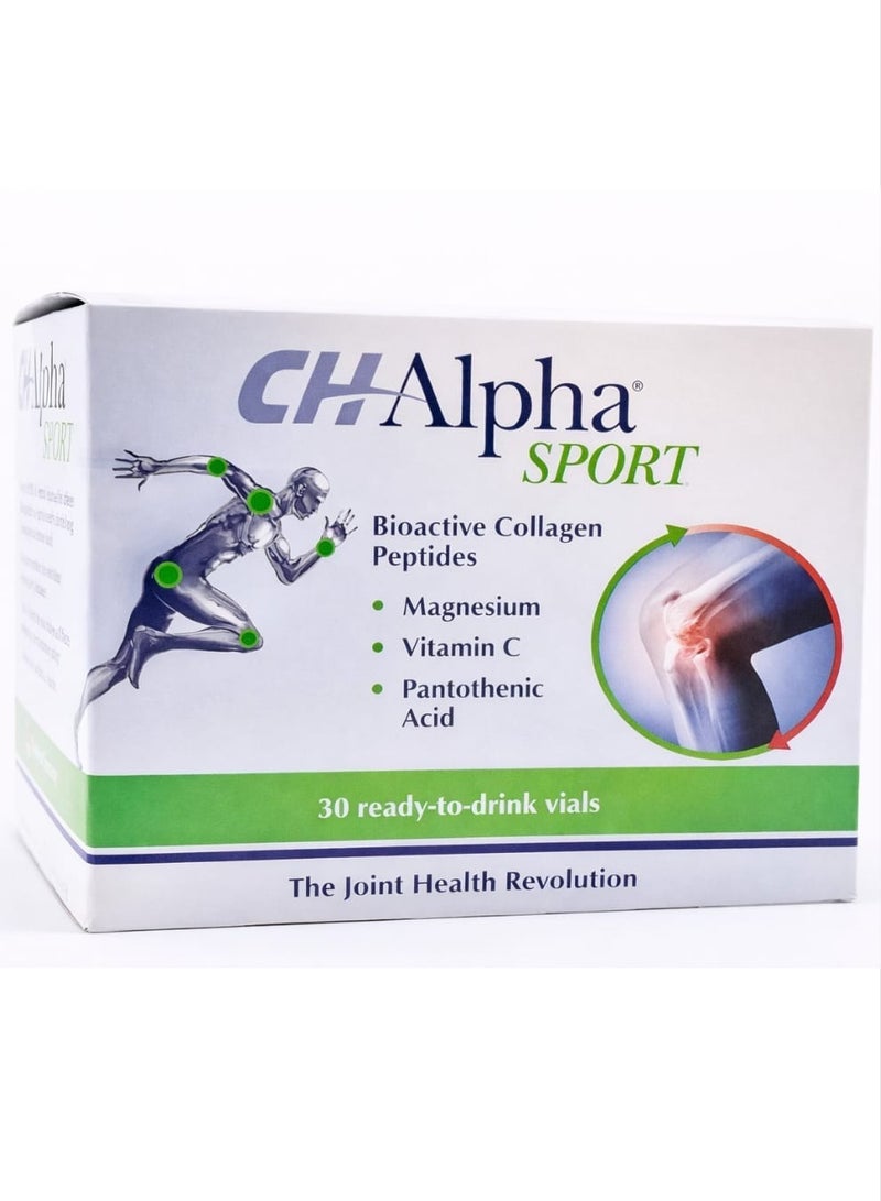 CH-Alpha Sport Health Collagen (30 x 25ml) - Image 1